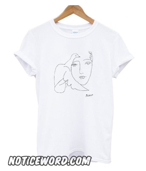 Pablo Picasso Dove and Face smooth T-Shirt