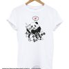 Panda loves coffee smooth T-Shirt