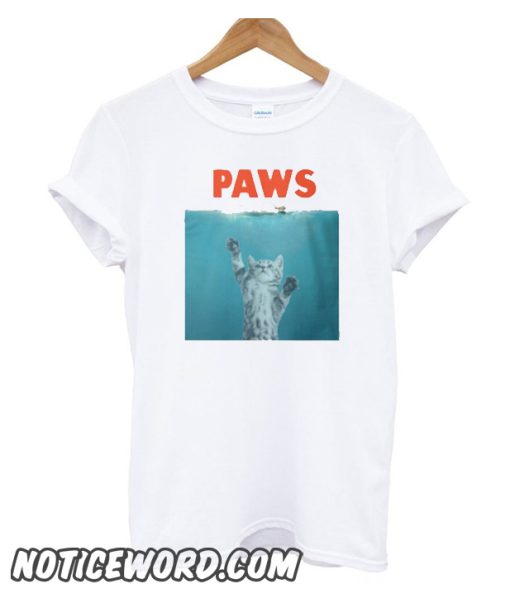 Paws - Cat Kitten Meow Parody smooth T Shirt