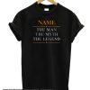 Personalized Name The Man The Myth The Legend smooth T-Shirt