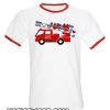 Personalized heart FIRETRUCK smooth T-Shirt