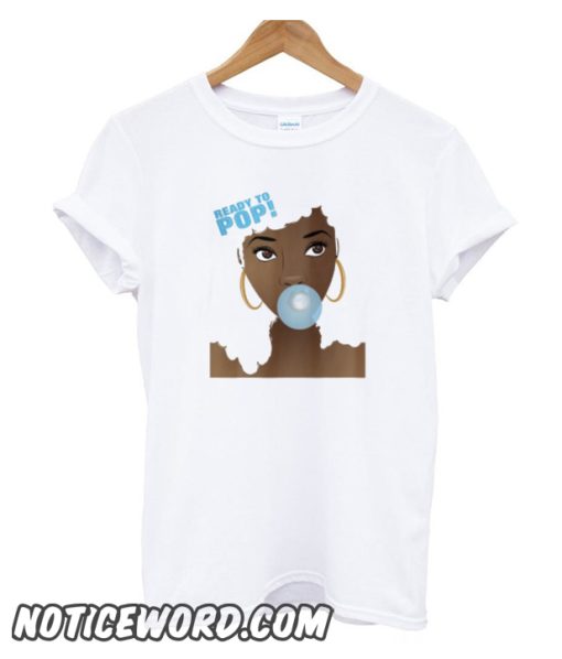 Ready to Pop, Boy, Popping Gum, Maternity smooth T-Shirt