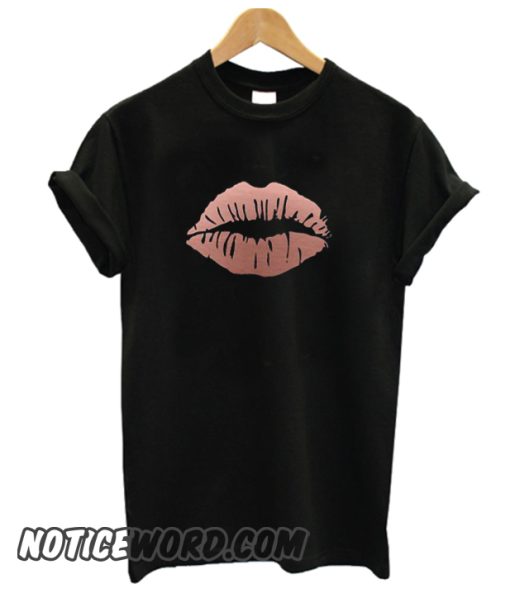 Rose Gold Lips smooth T Shirt