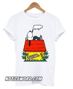 Snoop Dogg Snoopy Smoking smooth T shirt