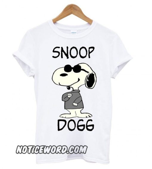 Snoopy Snoop Dogg White smooth T shirt