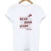 The more that you read the more things you will know Trending smooth T-shirt