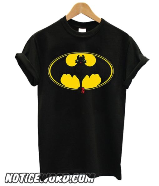 Toothless shirt Batman smooth t-shirt