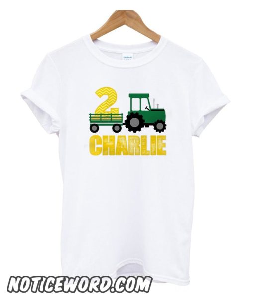 Tractor birthday smooth t-shirt