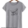 Whale on a Bike smooth T-Shirt