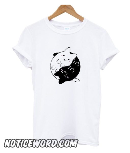 Yin Yang Kitten smooth T Shirt