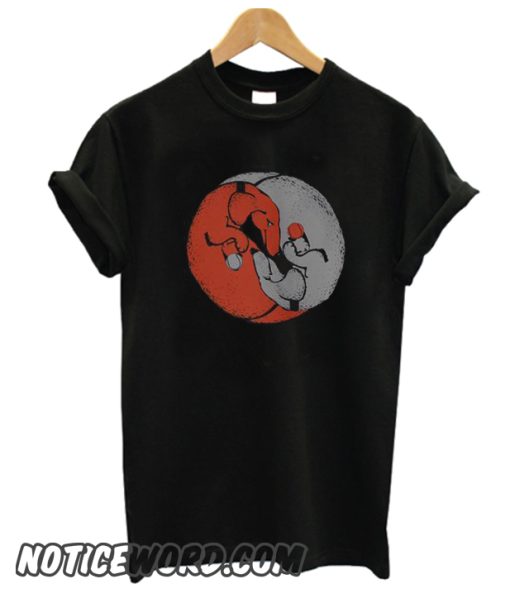 Ying & Yang Dachshund smooth T-Shirt