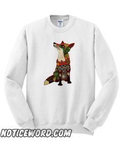 floral fox smooth Sweatshirt