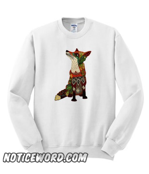 floral fox smooth Sweatshirt