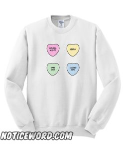 lany candy hearts smooth Sweatshirt