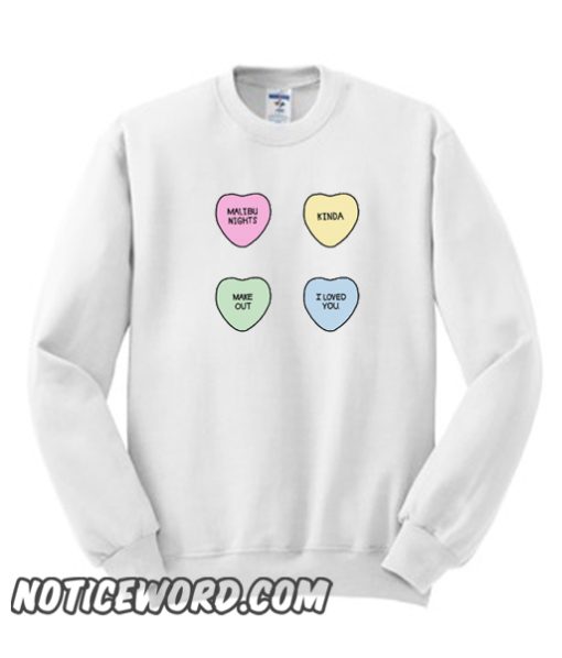 lany candy hearts smooth Sweatshirt