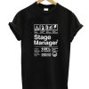 tage Manager Theatre smooth T-Shirt