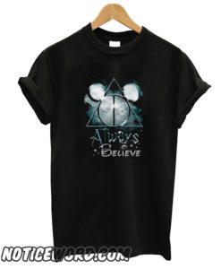 Always Believe Harry Potter Mickey Mouse smooth T-shirt