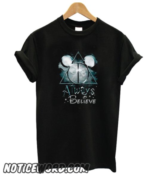 Always Believe Harry Potter Mickey Mouse smooth T-shirt