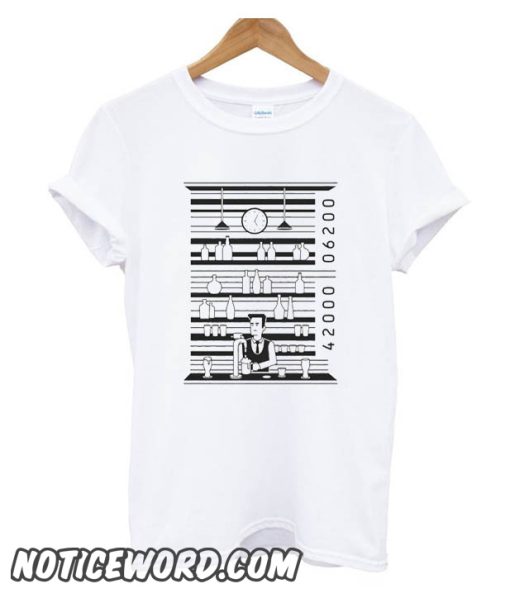 BAR CODE smooth T SHIRT