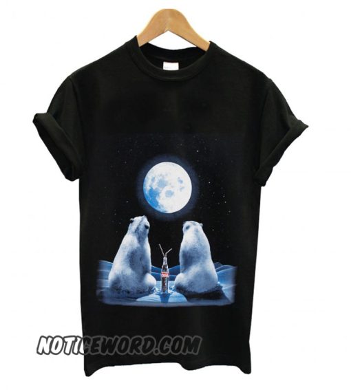 Coca-Cola Full Moon Polar Bears smooth T shirt