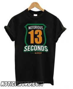 Conor McGregor 3 the notorious 13 seconds smooth T shirt