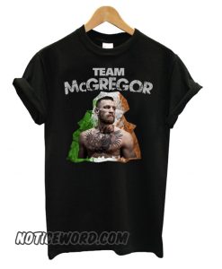 Conor McGregor The Notorious – Team McGregor smooth T shirt