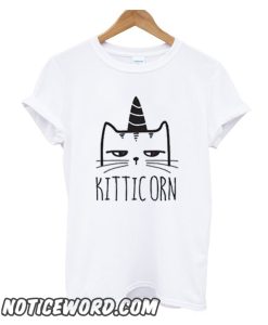 Funny Kitticorn Kitty Unicorn smooth T-Shirt