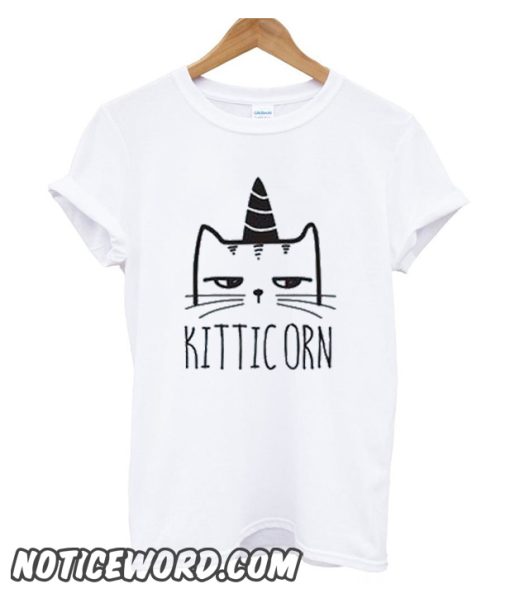 Funny Kitticorn Kitty Unicorn smooth T-Shirt