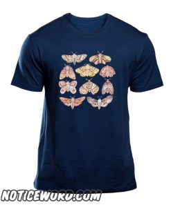 Graphic Moths smooth T Shirt