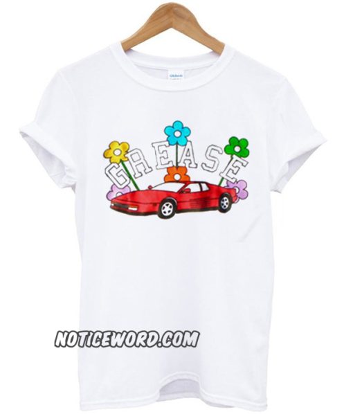 Grease Flower Car smooth T-Shirt