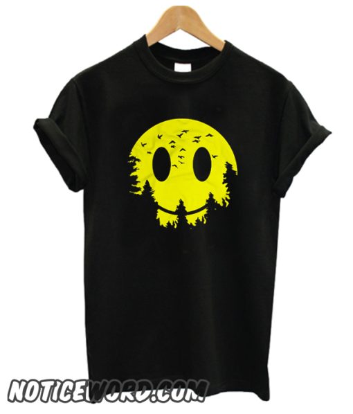 HAPPY MOON FACE smooth T-SHIRT