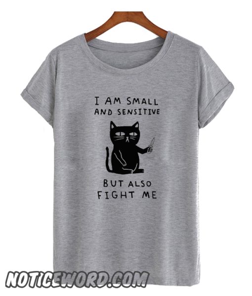 I AM SMALL AND SENSITIVE BUT ALSO FIGHT ME smooth T Shirt