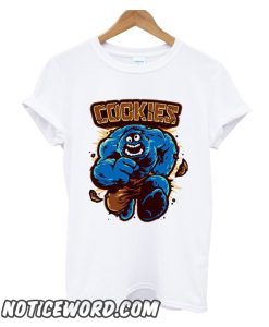 Jacked Cookie Monster smooth T-Shirt