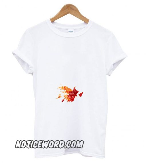 Ketchup Stain On White smooth T shirt