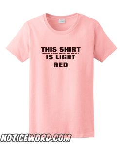 Light Red smooth T Shirt