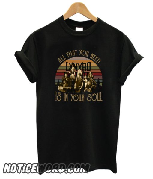 Lynyrd Skynyrd All That You Need Is In Your Soul Black smooth T-Shirt