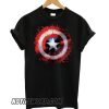 Marvel Avengers Assemble Captain America Art Shield Badge smooth T shirt