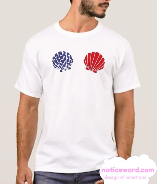 Mermaid Seashells smooth T Shirt