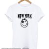 New York Smiley smooth T Shirt