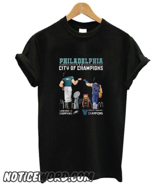 Philadelphia City of Champions Goku and Vegeta smooth T-Shirt