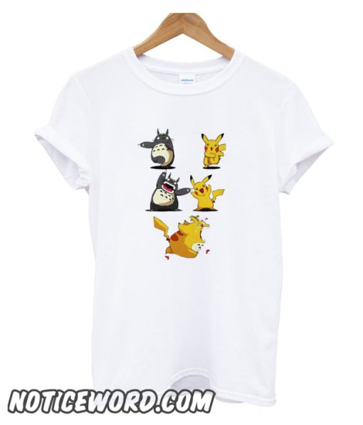 Pikachu fusion Totoro became Totochu or Pikaro smooth T-Shirt