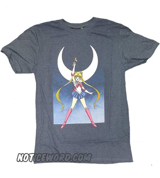 Sailor Moon Navy Graphic smooth T shirt