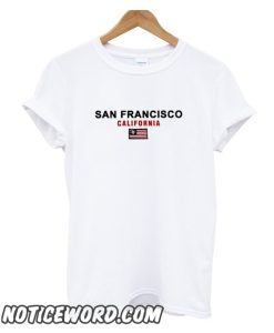 San Francisco California Flag smooth T Shirt