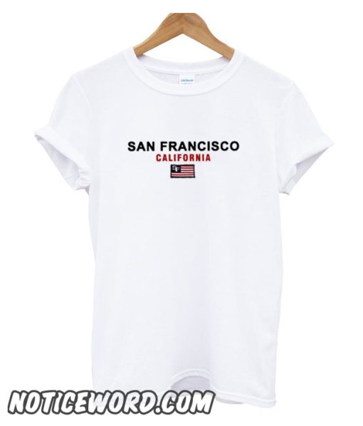 San Francisco California Flag smooth T Shirt