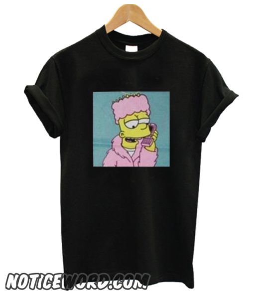 Simpsons Hold The Phone smooth T shirt