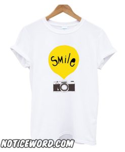 Smile Yellow smooth T Shirt