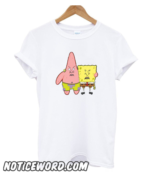 Spongebob And Patrick Ugly smooth T Shirt