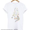 Stay Weird With Love From Unicorn Cat smooth T-Shirt