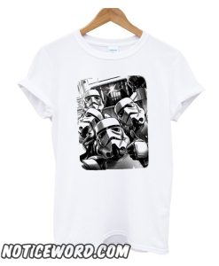 Storm Trooper Selfie Light Saber smooth T-shirt