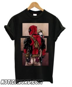 Superman Deadpool Joker Harley Quinn smooth T shirt